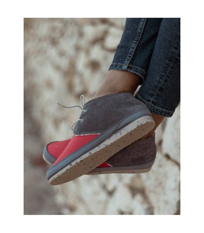 Horus Red Women's Vegan Leather Boots