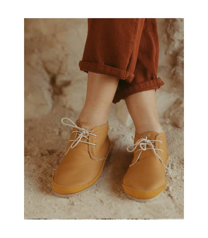Horus Mustard Women's Vegan Leather Boots