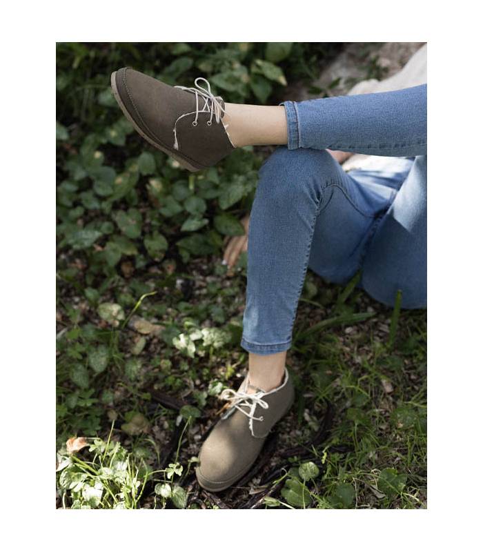 Horus Green Women's Vegan Leather Boots