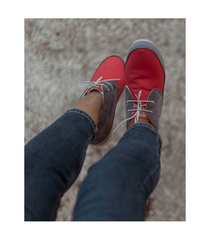 Horus Red Women's Vegan Leather Boots