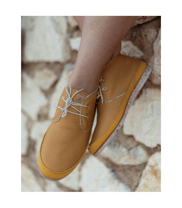 Horus Mustard Women's Vegan Leather Boots