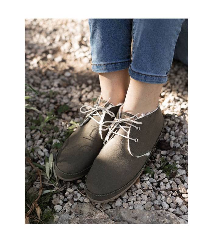 Horus Green Women's Vegan Leather Boots
