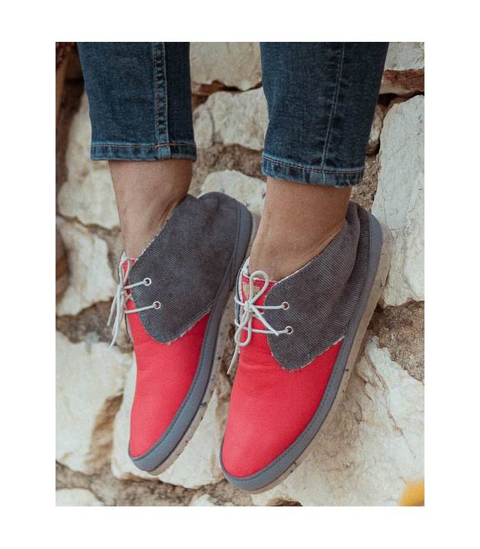 Horus Red Women's Vegan Leather Boots