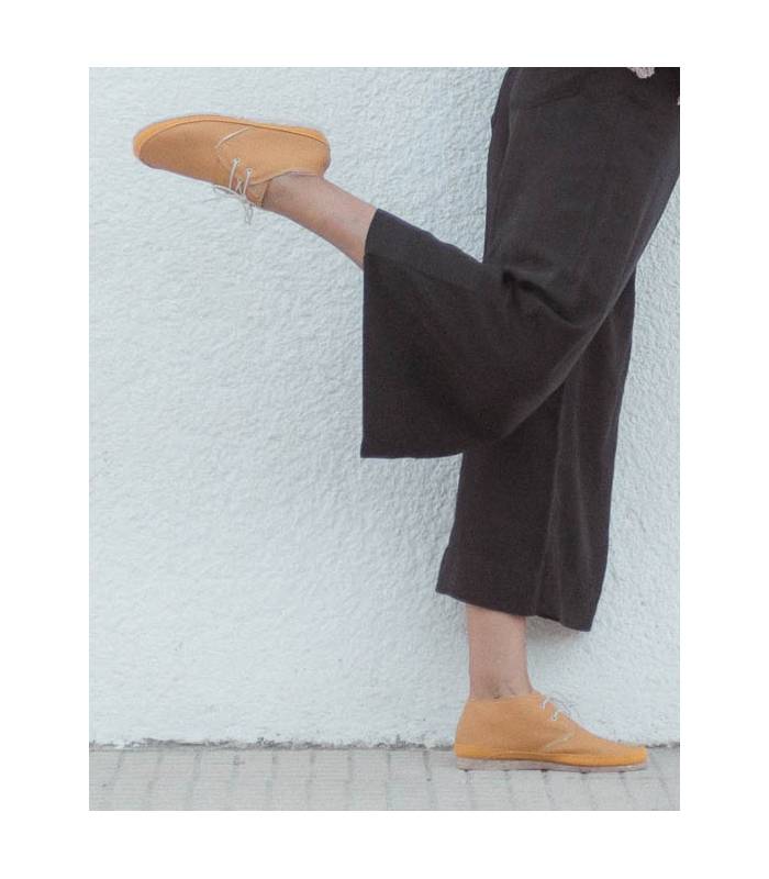 Horus Mustard Women's Vegan Leather Boots