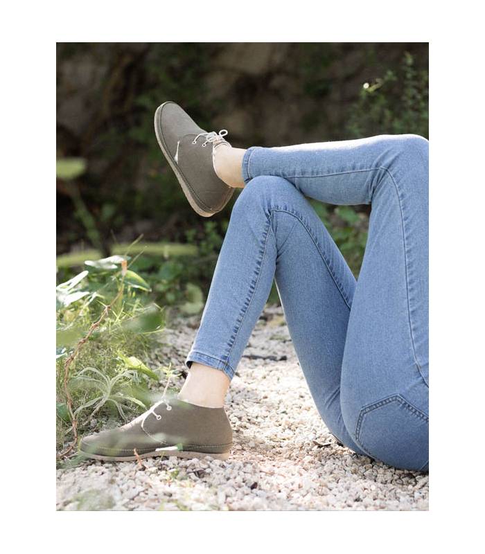 Horus Green Women's Vegan Leather Boots