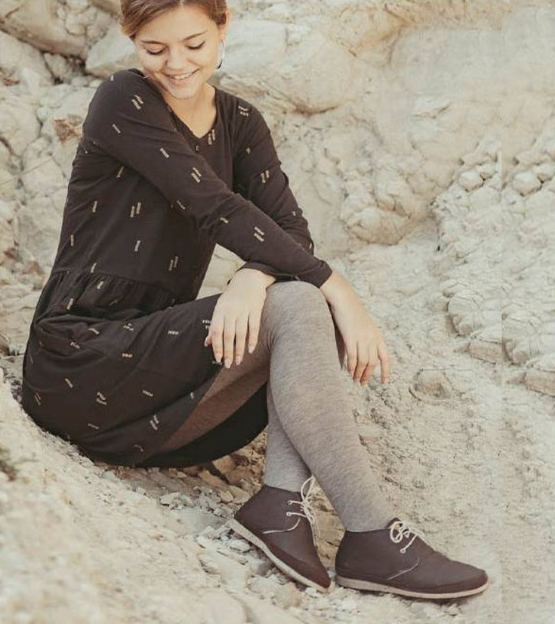 Horus Chocolate Women's Vegan Leather Boots