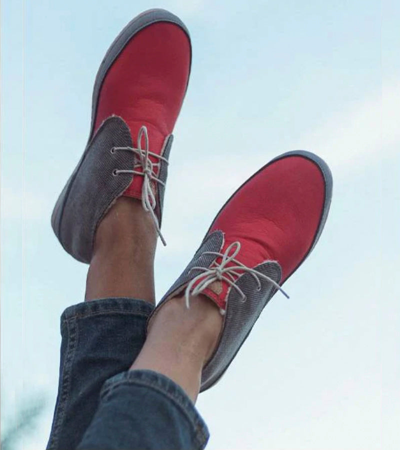Horus Red Women's Vegan Leather Boots