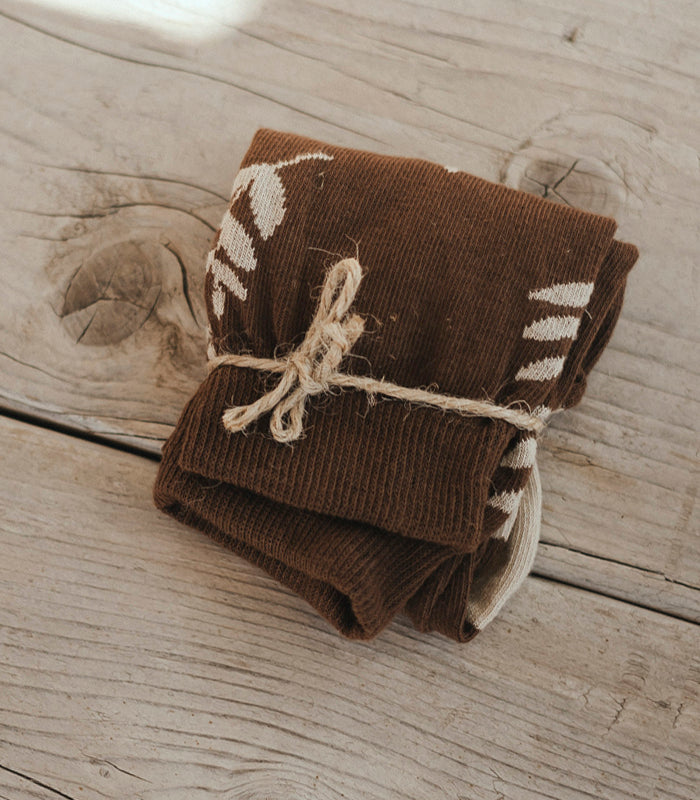 Calcetines Slowers Hojas (Pack 4 pares)