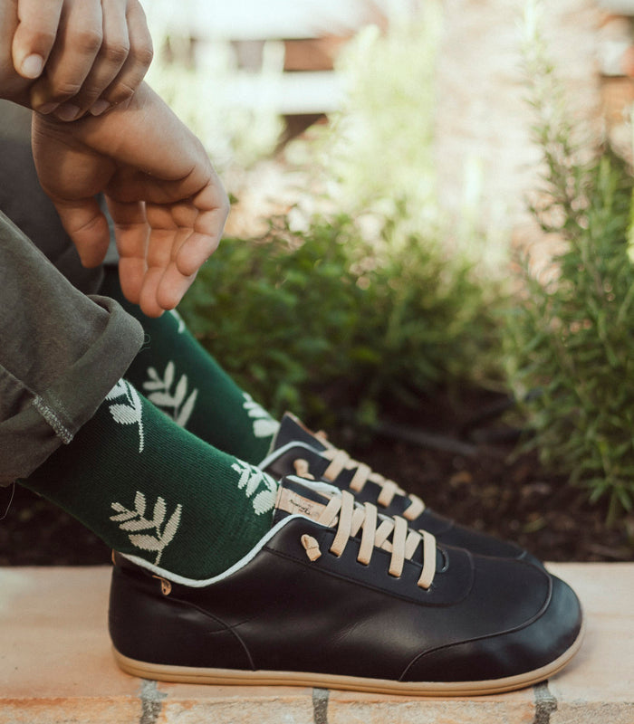 Slowers Leaves Socken