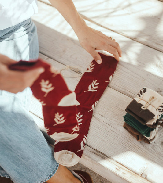 Slowers Leaf Socks