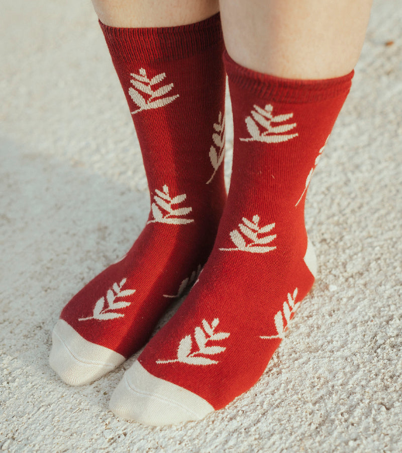 Slowers Leaf Socks