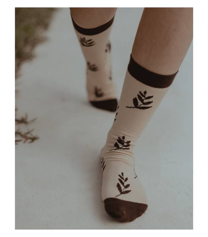 Calcetines Slowers Hojas (Pack 4 pares)