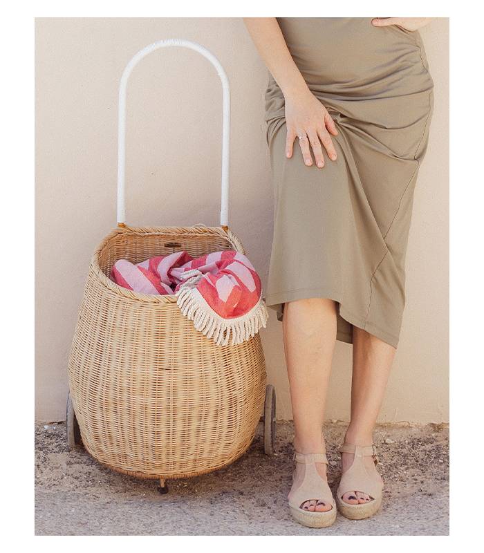 Esparto Doppelsohlen-Sandalen Luna Cream