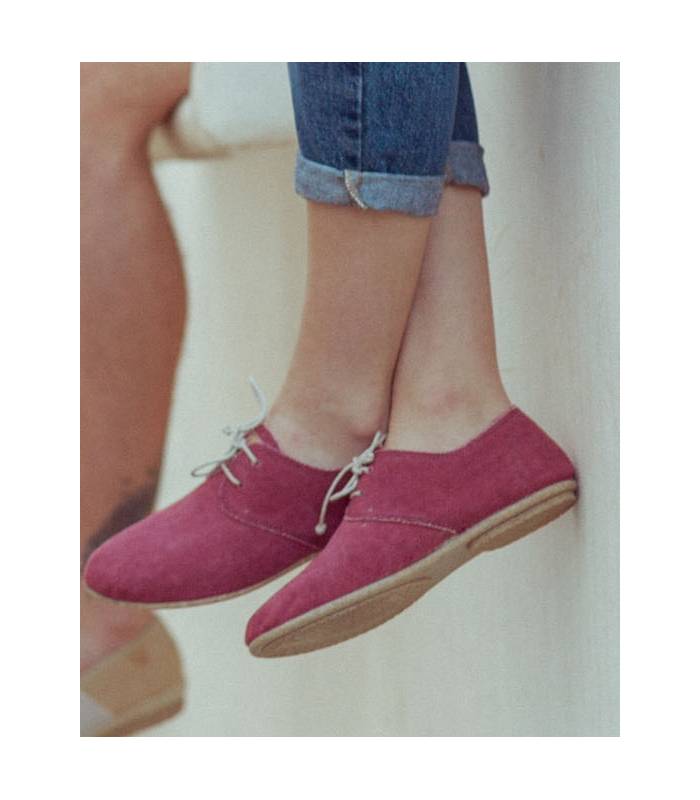 Zapatos con cordones blucher Pixie Fucsia