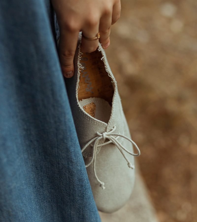 Pixie Aluminum Blucher Lace-Up Shoes