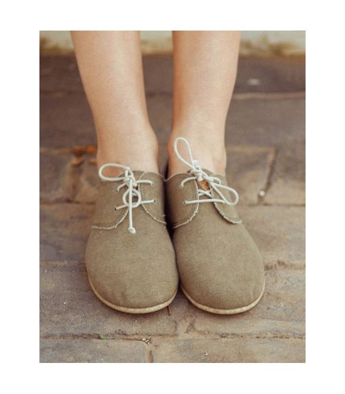 Pixie Leaf Blucher Lace Up Shoes