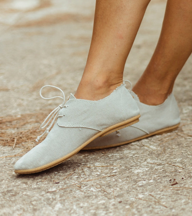Pixie Aluminum Blucher Lace-Up Shoes