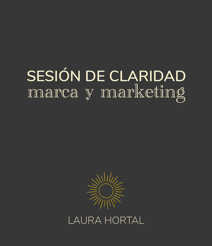 SESIÓN 1:1 CONSULTORÍA MARCA