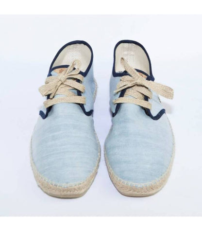 Jove Jeans jute lace-up espadrilles