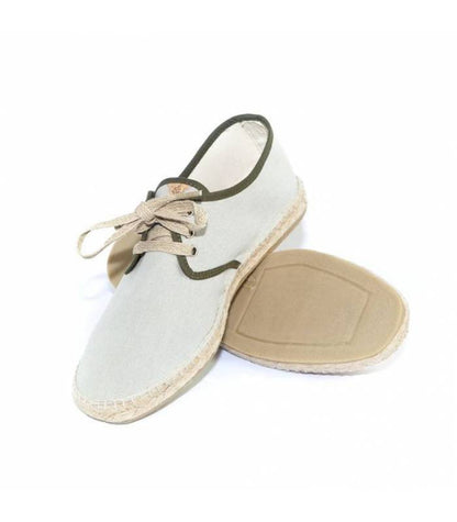 Jute espadrilles with laces Jove Khaki